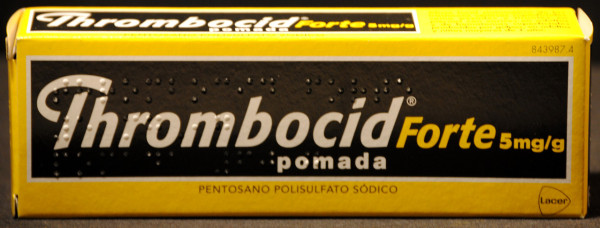 THROMBOCID FORTE 60g. Cream Antivaricose therapy. topical use. THROMBOCID FORTE 60g. Cream Antivaricose therapy. topical use.